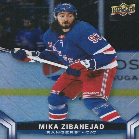 Mika Zibanejad Hockey Card Collection - 8 NHL Hockey Cards - Picture 7 of 9